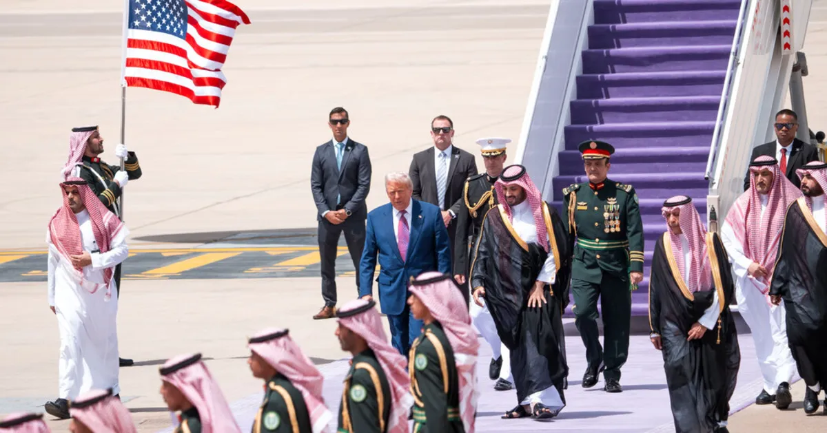 Trump's Lavish Welcome in Saudi Arabia: A Royal Affair