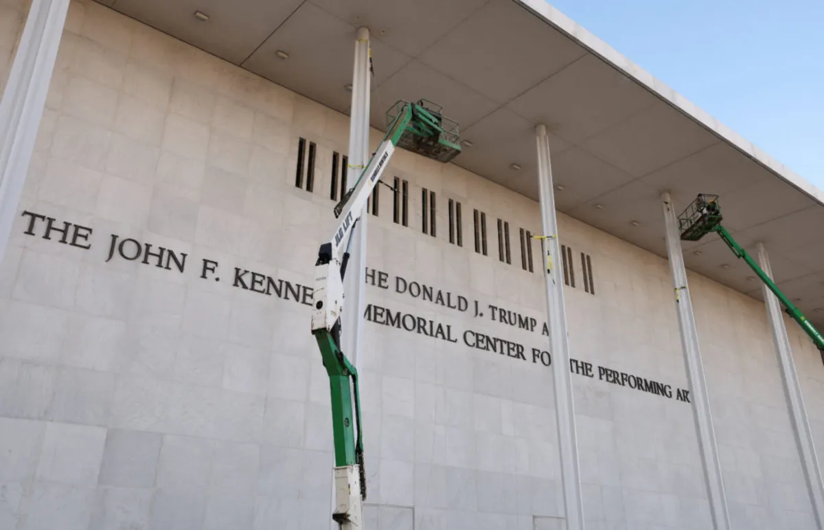 Trump's Name Added to Kennedy Center: A Controversial Change