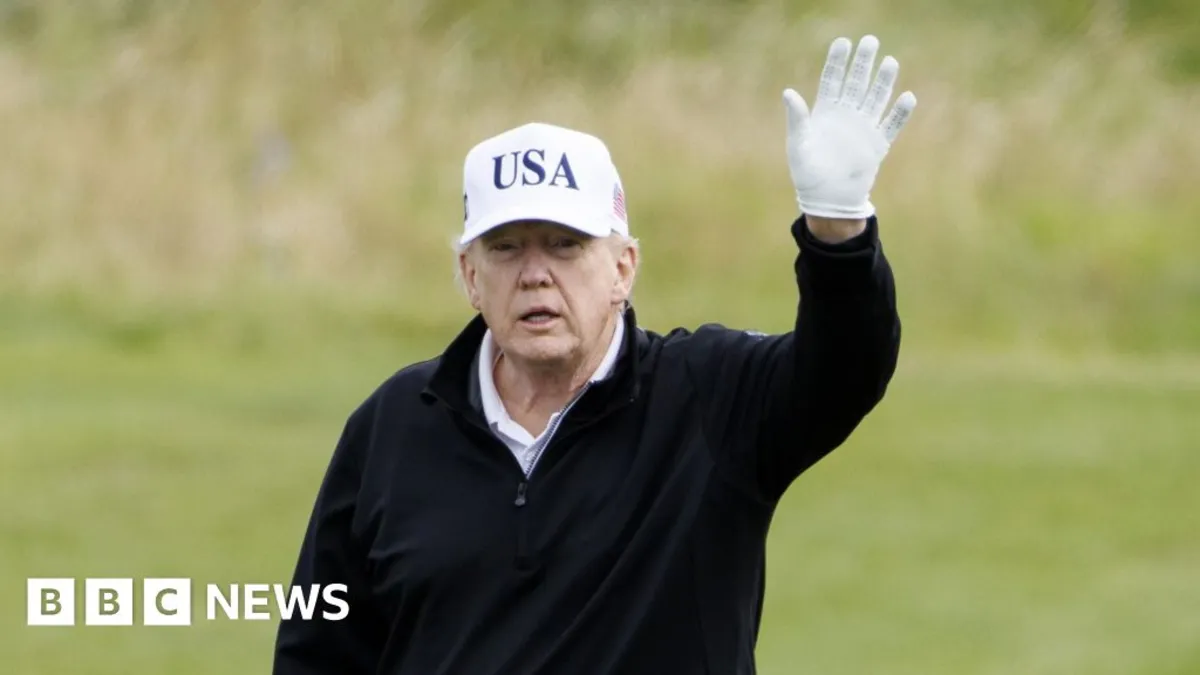 Trump's Scottish Golf Getaway: Trade Talks and Tee Times