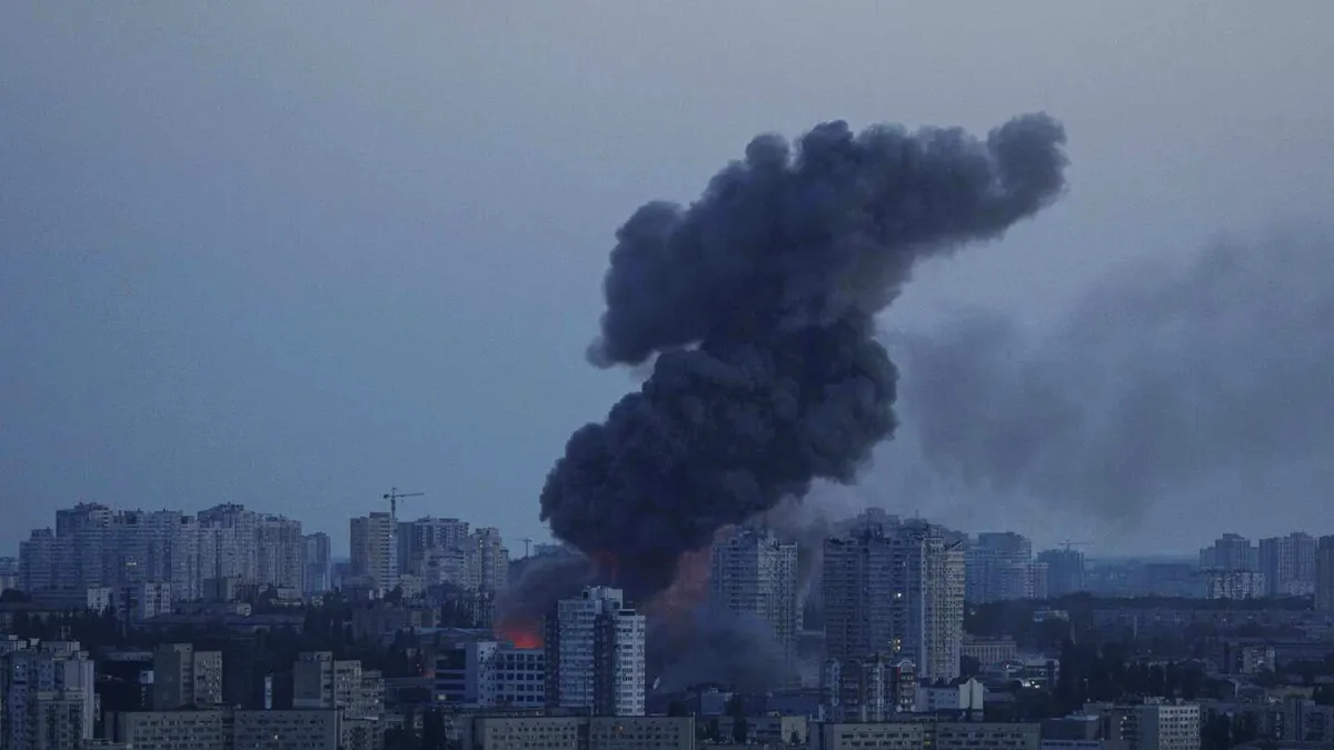 Ukraine Faces Intense Russian Missile and Drone Assault: Latest Updates
