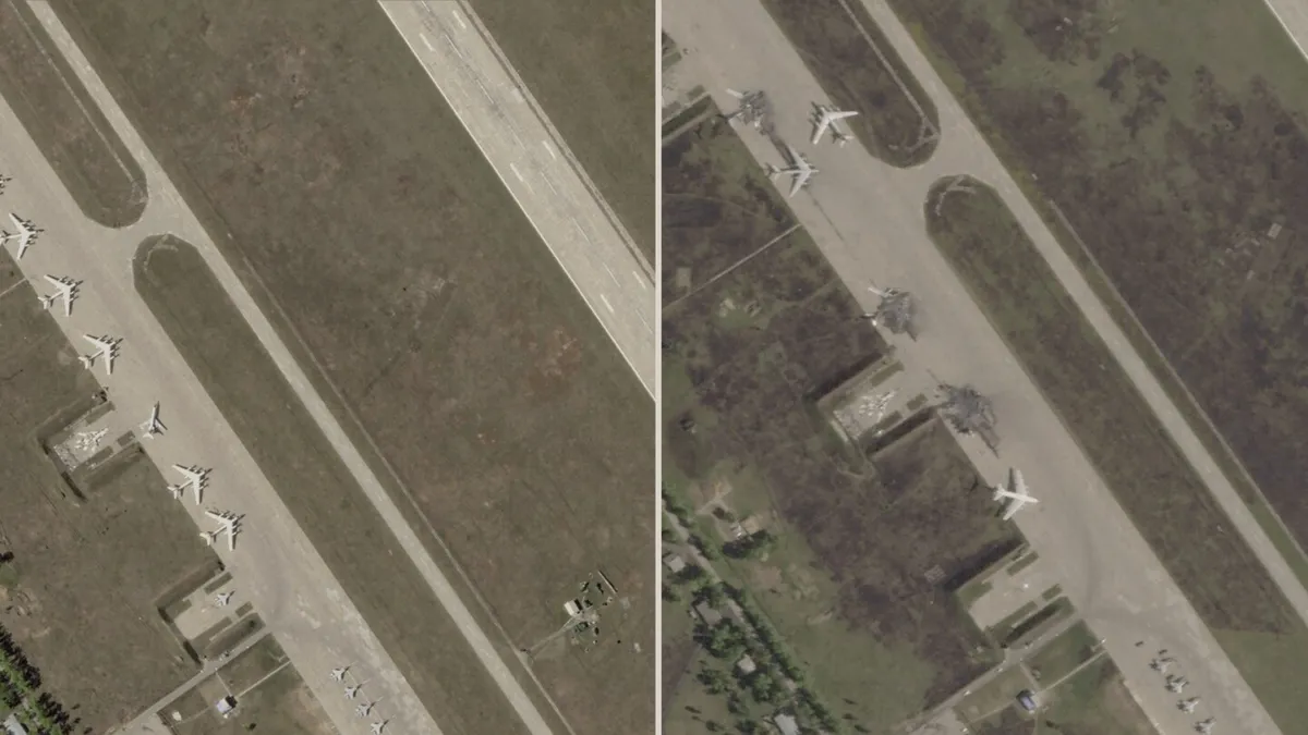 Ukraine's Daring Drone Strike Destroys Russian Bombers in Eastern Siberia