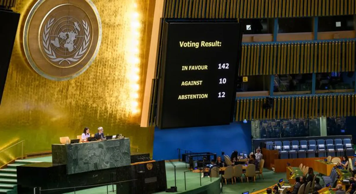 UN Approves New York Declaration: A Roadmap for Peace in the Middle East