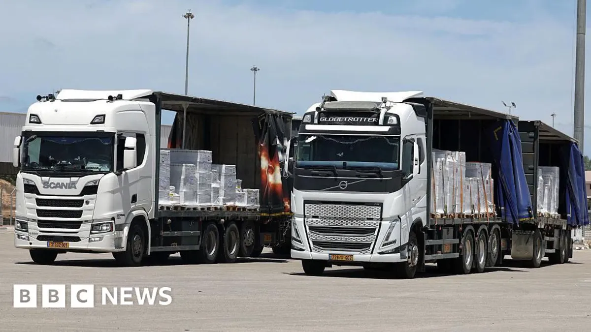 UN Reports No Aid Distributed in Gaza Despite Trucks Arriving Amid Humanitarian Crisis