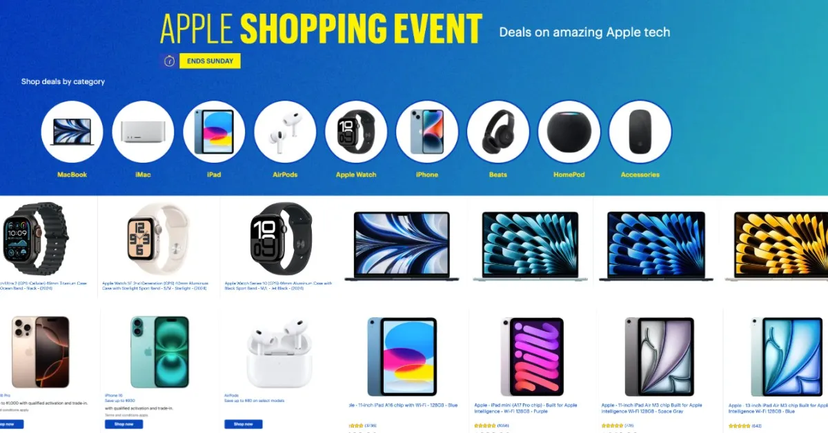 Unbeatable Apple Deals: Save Big on iPads, MacBooks, and AirPods!