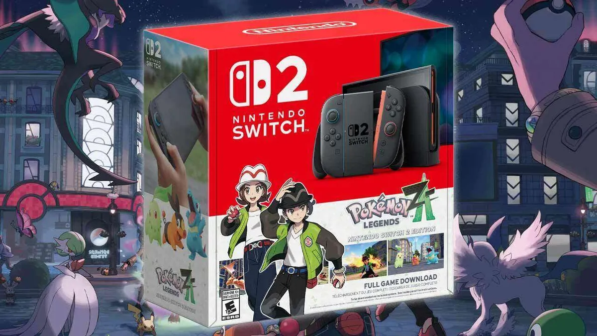 Unlock the Adventure: Nintendo Switch 2 Pokemon Legends: Z-A Bundle Now Available!