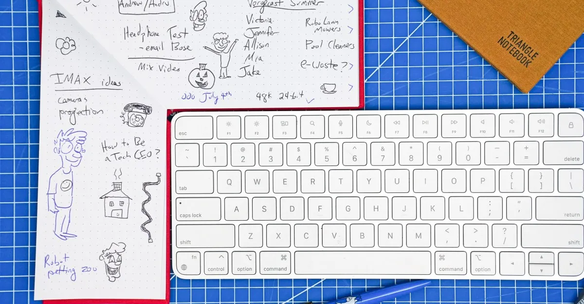 Unlock Your Creativity: Andru Marino's Unique Triangle and Sidekick Notebooks