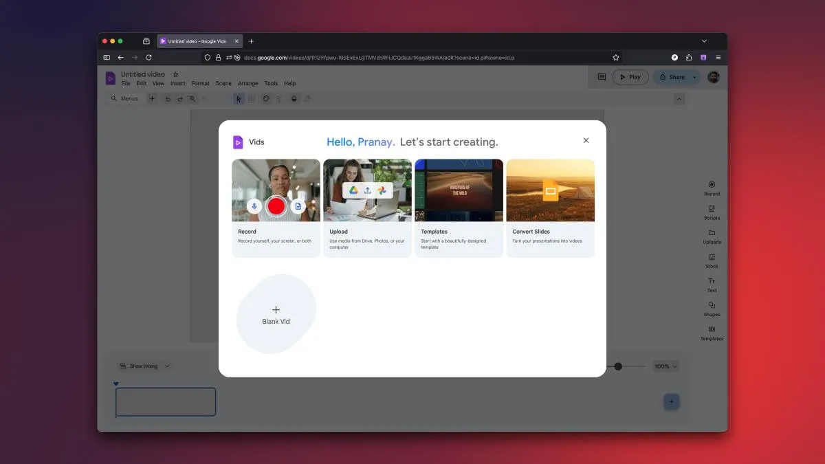 Unlock Your Creativity: Google Vids Now Free for Everyone!