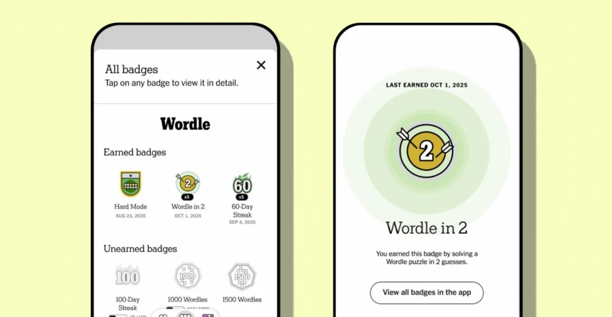 Unlock Your Gaming Potential: NYT Games Introduces Exciting New Badges!