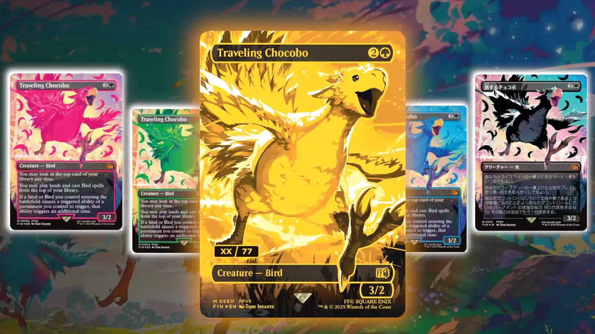 Unveiling the Epic Chocobos: Magic: The Gathering Meets Final Fantasy!