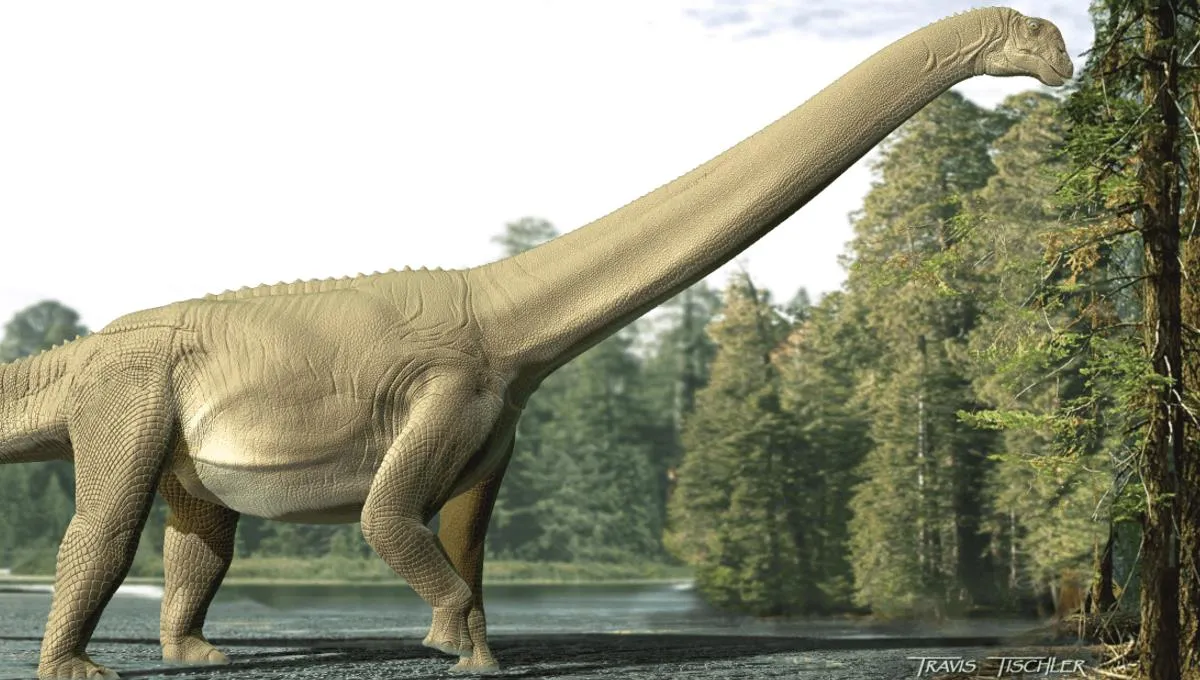 Unveiling the Secrets of Sauropods: The First Fossilized Stomach Contents Discovered