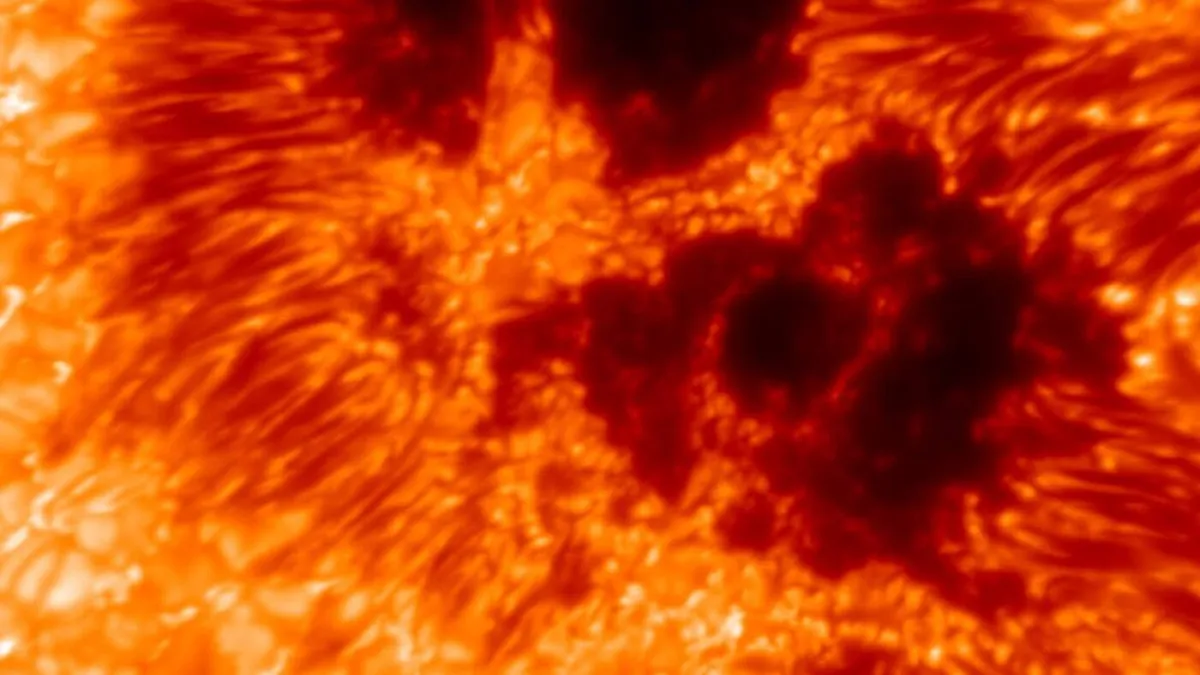 Unveiling the Sun: The World's Most Powerful Solar Telescope Captures Stunning Sunspot Image