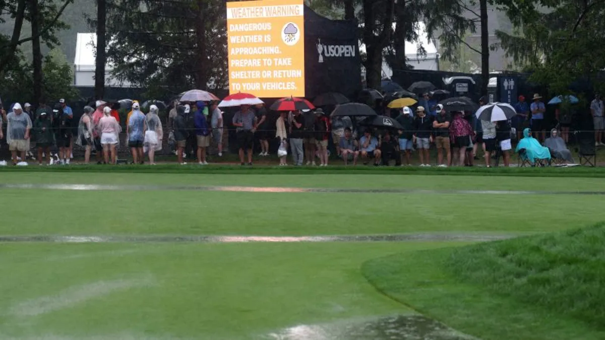 US Open 2023: Final Round in Jeopardy as Weather Delays Finish on Father's Day
