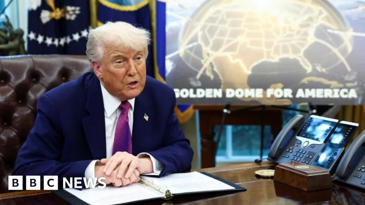 US Unveils Ambitious 'Golden Dome' Missile Defence System