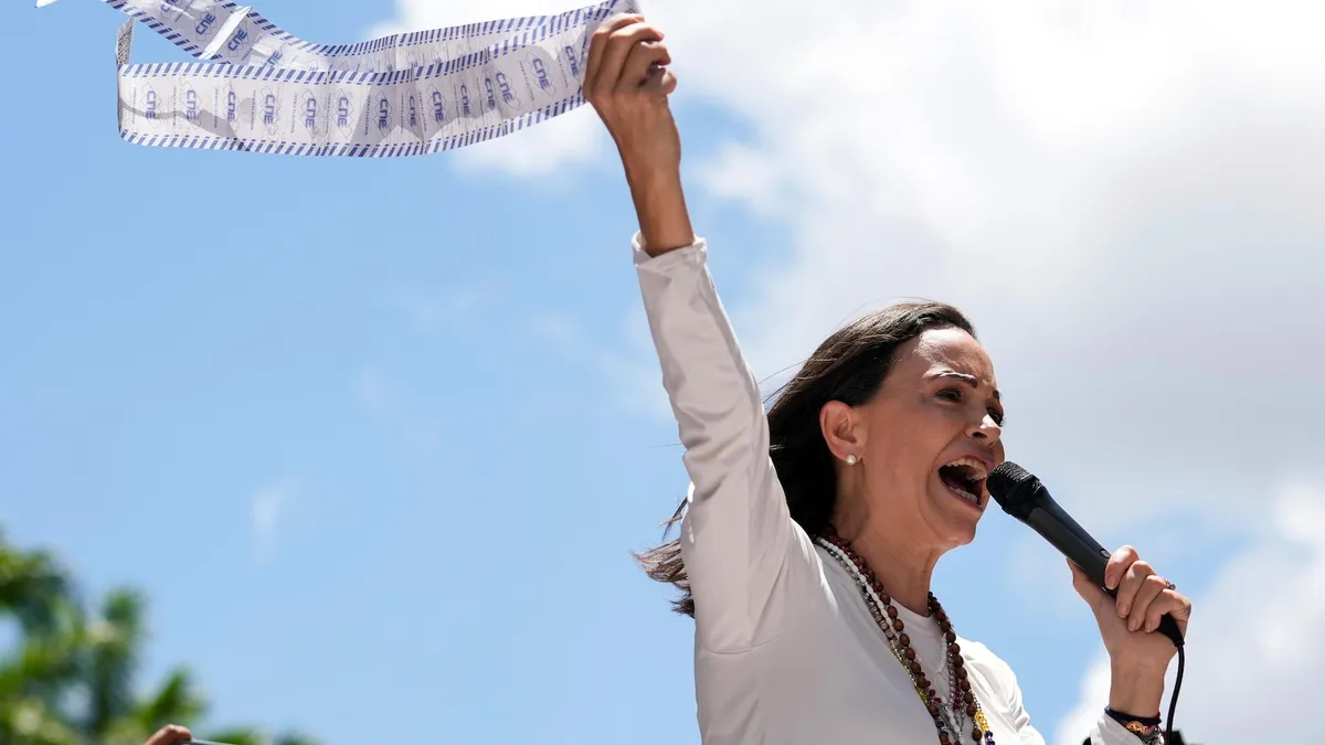 Venezuelan Opposition Leader María Corina Machado Skips Nobel Prize Ceremony