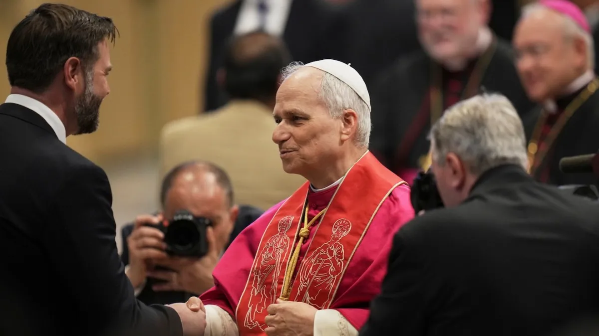 Vice President Vance Meets Pope Leo XIV: A Historic Encounter at Inauguration Mass