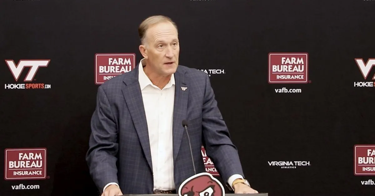 Virginia Tech's Athletic Director Outlines Future After Coach Brent Pry's Dismissal