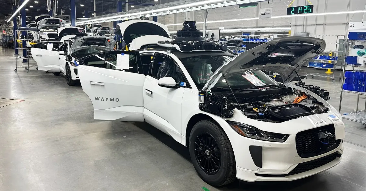 Waymo Expands Robotaxi Fleet with New Jaguar I-Pace Deliveries
