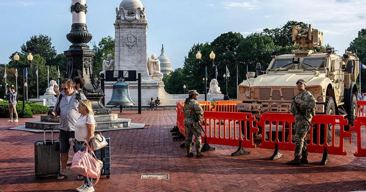 West Virginia National Guard Deploys to DC Amid Trump’s Policing Overhaul