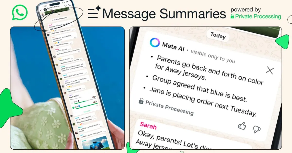 WhatsApp Enhances Communication with Meta AI Chat Summaries