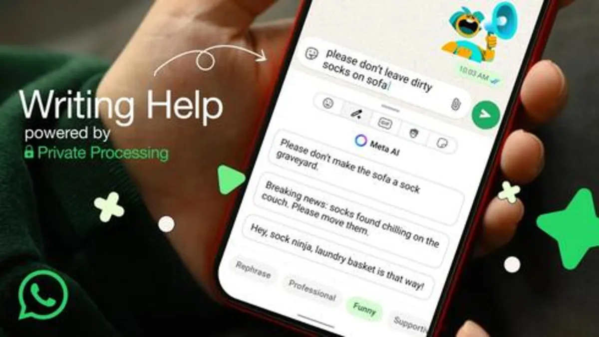 WhatsApp Unveils AI-Powered 'Writing Help' Feature for Clearer Messaging