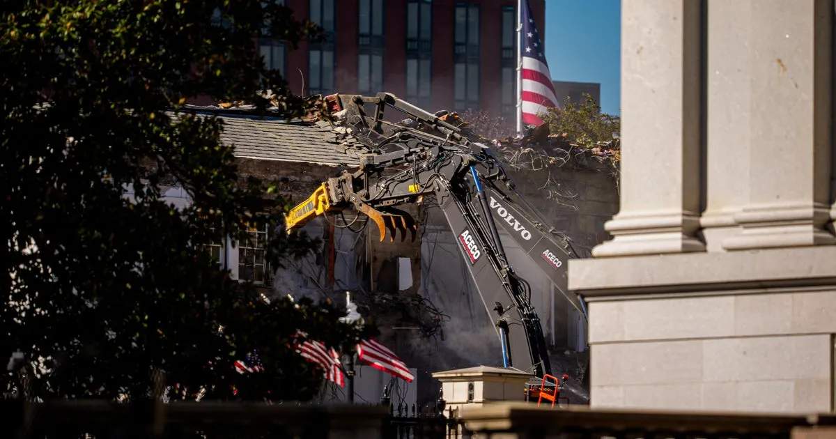 White House East Wing Demolition: A Bold Step in Trump's $250 Million Ballroom Project