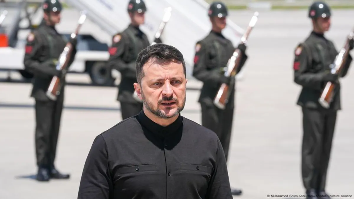 Zelenskyy Calls Out Putin's Absence at Turkey Peace Talks