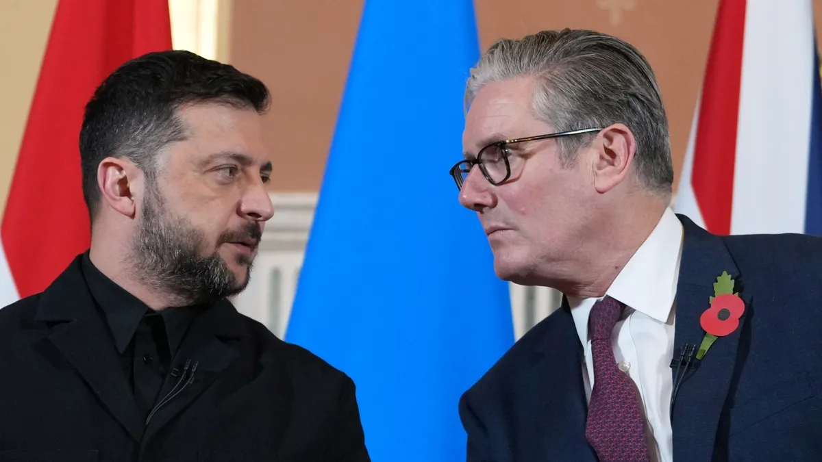 Zelenskyy Faces Tough Negotiations in London Amid Russian Escalation